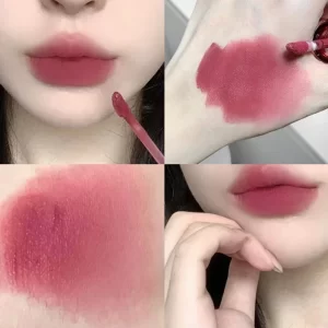 Velvet Matte Lipstick Moisturizing Waterproof Lasting Nude Apricot Lip Tint Non-stick Cup Lip Gloss Lipstick Cosmetics Make Up - Image 2