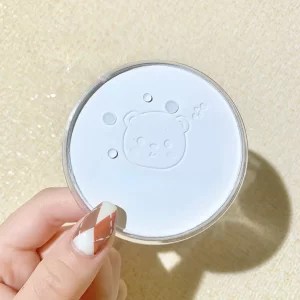 Pressed Powder White Brighten Transparent Oil Control Concealer Lasting Natural Face Makeup Setting Powder Waterproof Cosmetic - Image 4