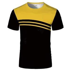 New hot selling 3D sports print T-shirt Men's summer fashion breathable explosive short sleeve T-shirt Trendy handsome T-shirt - Image 2
