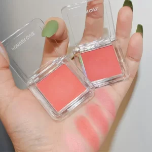 Face Blusher Matte Natural Cheek Tint Brighten Face Waterproof Face Contouring Cosmetics Blush Powder Soft Female Makeup 1pcs - Image 5