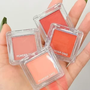 Face Blusher Matte Natural Cheek Tint Brighten Face Waterproof Face Contouring Cosmetics Blush Powder Soft Female Makeup 1pcs - Image 4